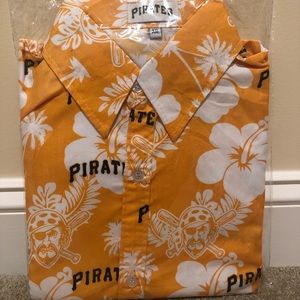 Pittsburgh Pirates XL Hawaiian Shirt
